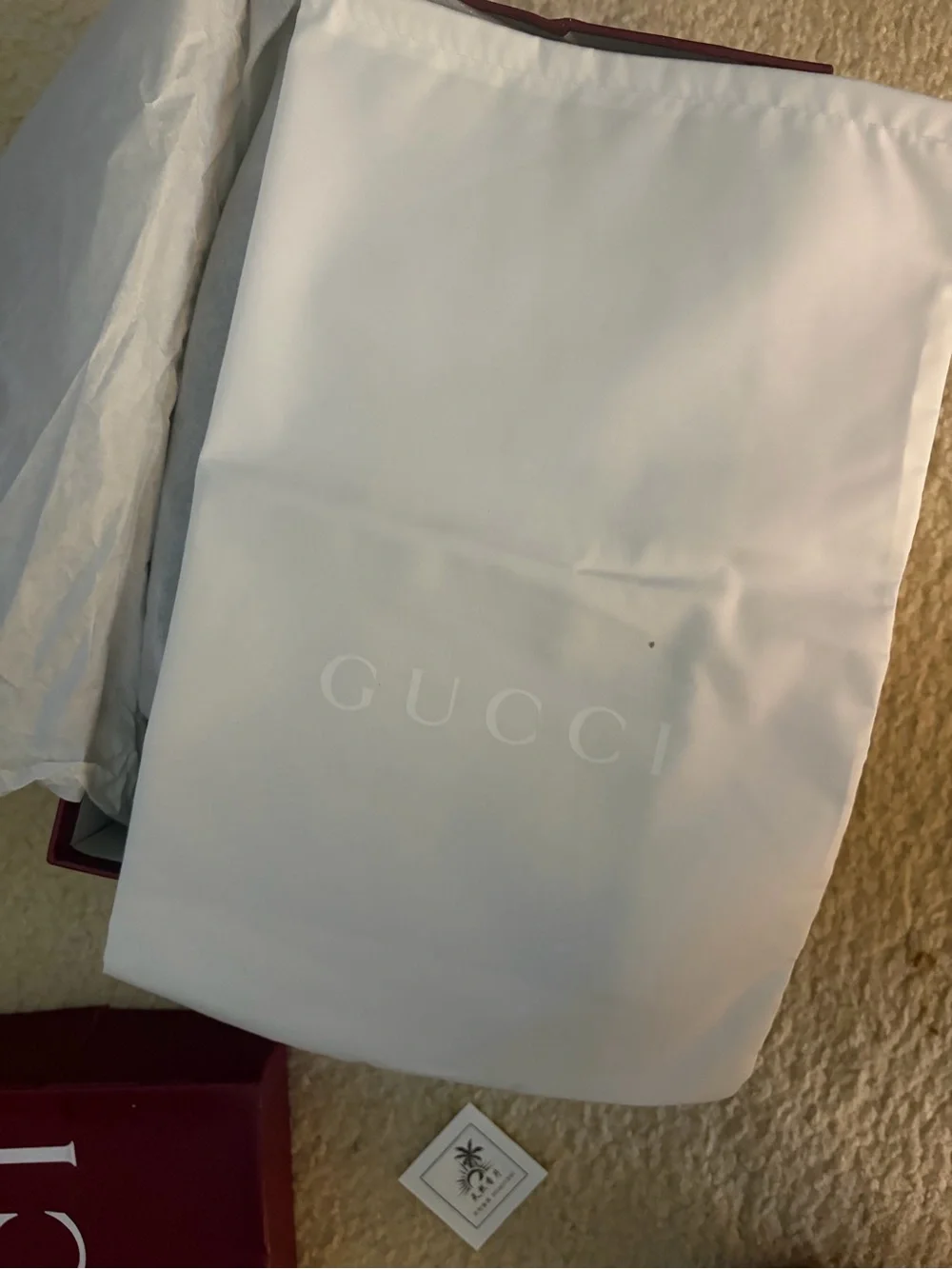 Gucci Black Monogram Slide Sandals